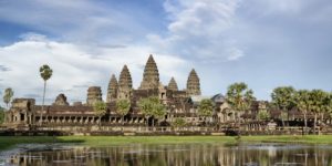 Angkor Wat with kids