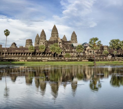 Angkor Wat with kids