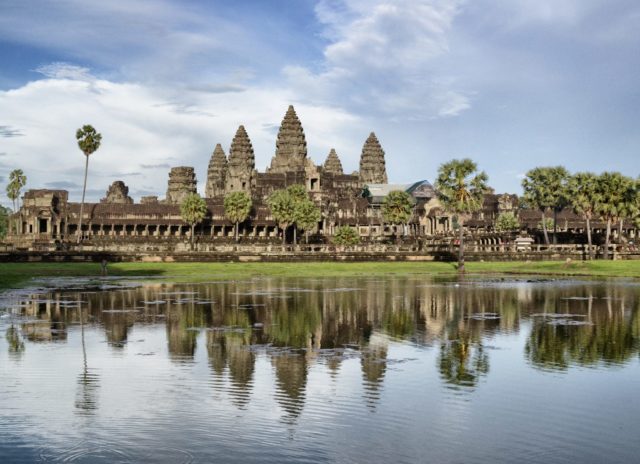 Angkor Wat with kids